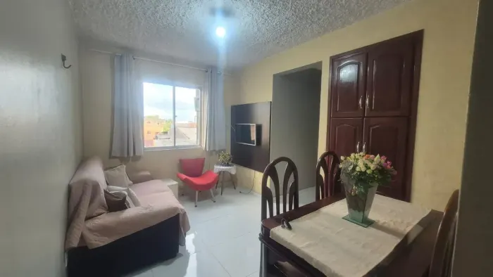 ALUGO - Apartamento mobiliado com 3 quartos, 2 banheiros no Coqueiro - Ananindeua - PA