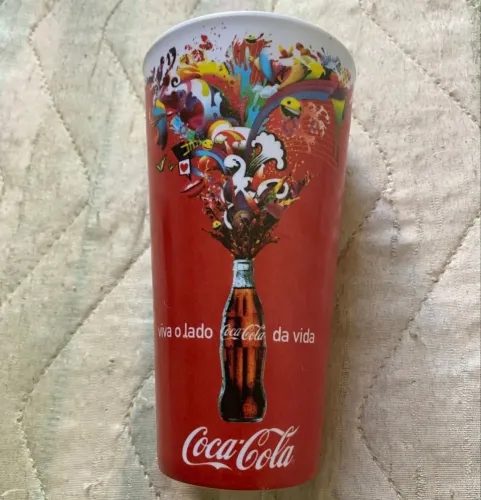 Copo coca cola colecionador