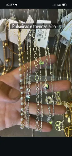 Semijoias pulseiras prata