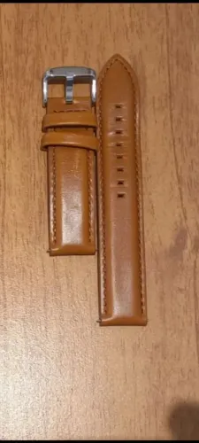 Pulseira de couro 20mm para relógio