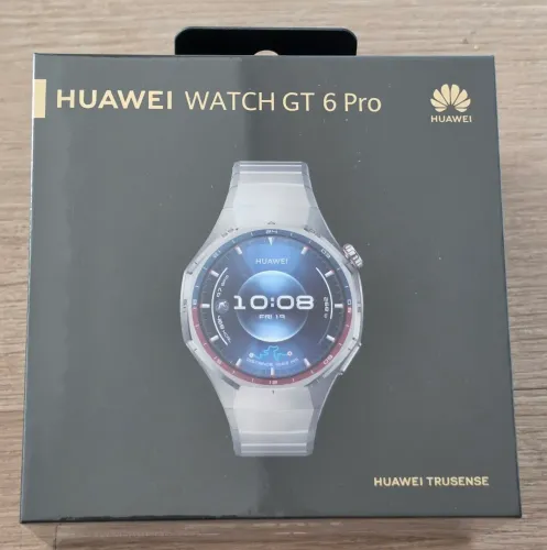 Smartwatch, HUAWEI WATCH GT 6 Pro 46mm Pulseira de Titânio produto Nacional novo e lacrado