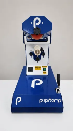 Máquina de Estampar Giro 360° PopStamp/RotStamp - Ideal para Copos, Canecas e Produtos Cil