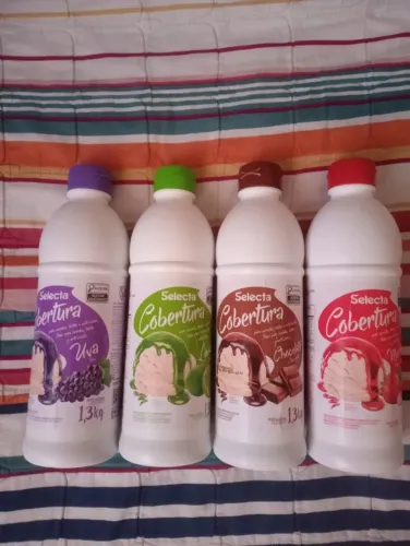coberturas para sorvete