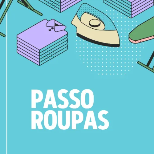 Ofereço me para passar roupas