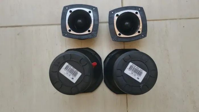 Kit 2 Driver C/ Corneta +2 Tweeter 240 Watts Profissional