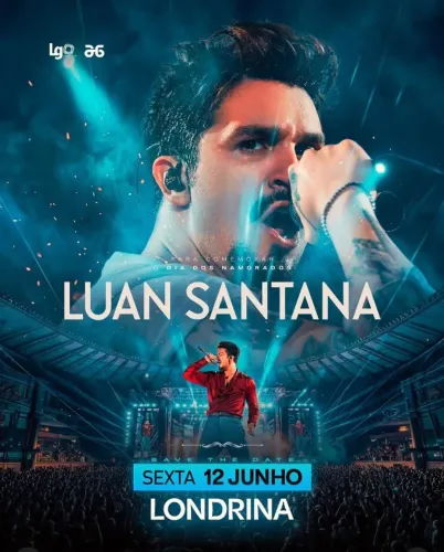Camisa Luan Santana em Londrina 