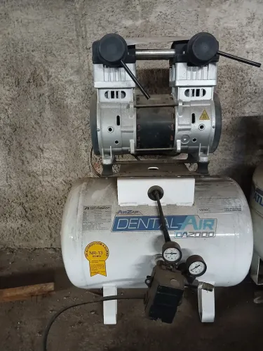 Compressor Airzap Anest Iwata 40L Isento De Óleo - Silencioso 220V