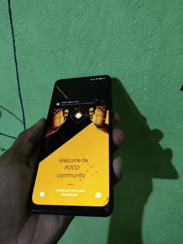 Poco F3 128GB Azul - Funcionando Perfeitamente + Caixa Original
