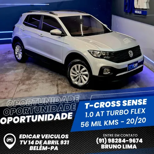Volkswagen T-Cross Sense 1.0 TSI Flex 5P Aut. 2020