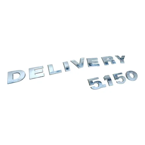 Emblema Logotipo Adesivo Cabine Orig Vw Delivery 5150cromado Cromado