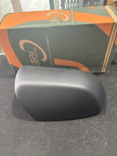 Capa retrovisor GM Spin 2013 a 2025 superior preto texturizado Ficosa