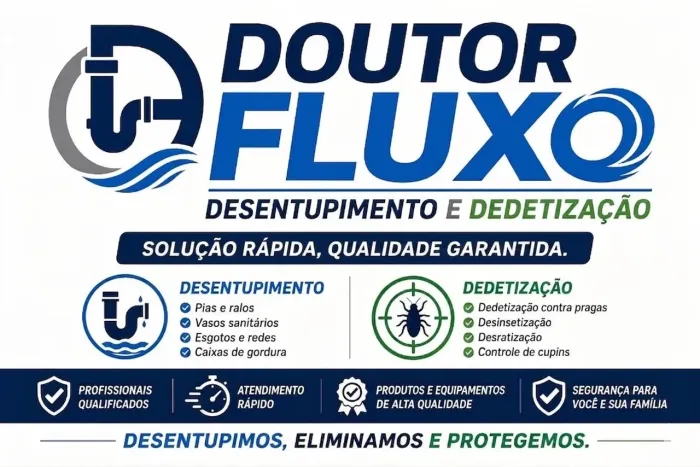 Doutor fluxo desentupidora e dedetizadora 