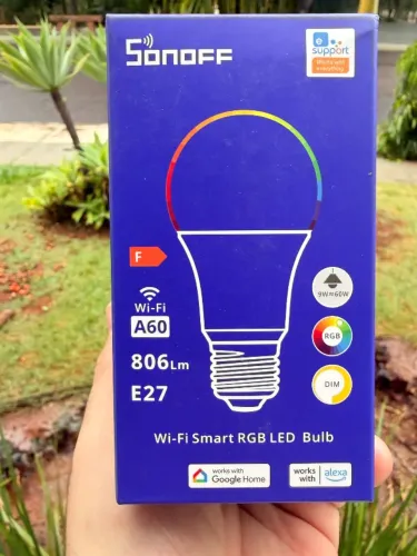 Lâmpada LED Wifi Sono B05-A60 RGD 2700-6500k (apenas 220 volts)