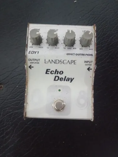 Pedal landscape echo delay para guitarra violão