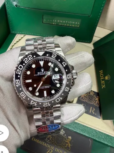 Vendo relógio GMT Bruce Wayne Linha premium automático na cx