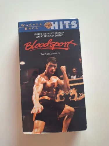 VHS BLOODSPORT - O GRANDE DRAGÃO BRANCO - WARNER BROS HITS - ORIGINAL