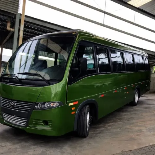 Micro Ônibus Volare 2013 w8 Verde - Mercedes Benz