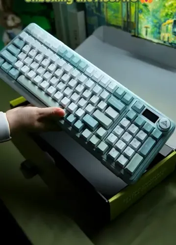 Teclado Mecânico Solakaka A99 Pro Tri-mode Rgb SOLAKAKA A99 Pro Mechanical Keyboard