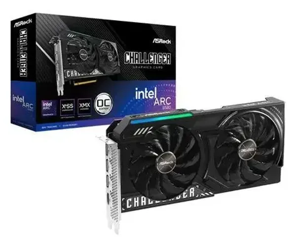 Arc b580 12gb Asrock Challenger