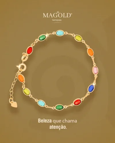 Pulseiras Banhadas a Ouro
