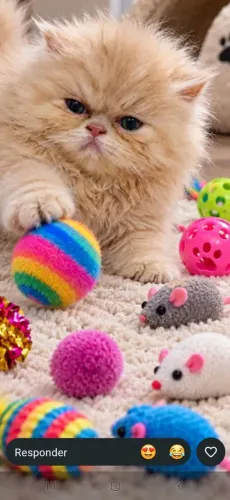 Lindo filhote de gato persa macho creme puro.Parcelo.Entrego em Curitiba e região