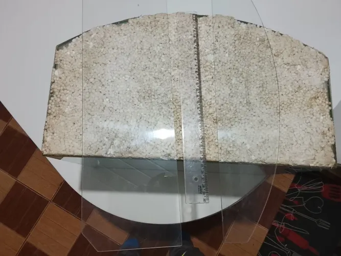 Aquário de vidro 18 litros
