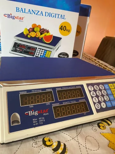 Balança Digital 40kg Nova Recarregável 