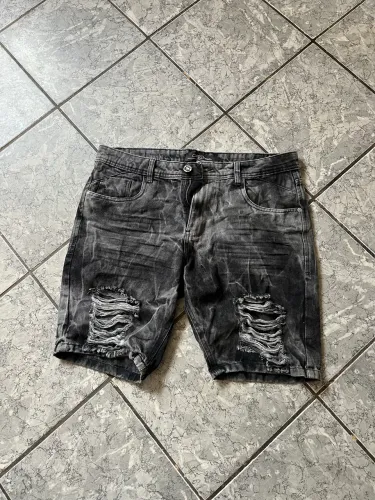 BERMUDA CITY DENIM COM RASGOS