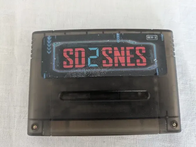 Sd2Snes REV-X Everdrive + Cartão de memória 16GB