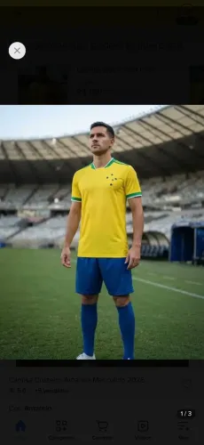 Camisa Cruzeiro