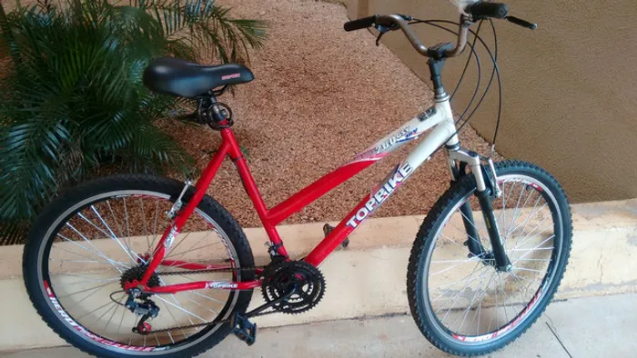 Top Bike aro 260 lindíssima 18 Marchas