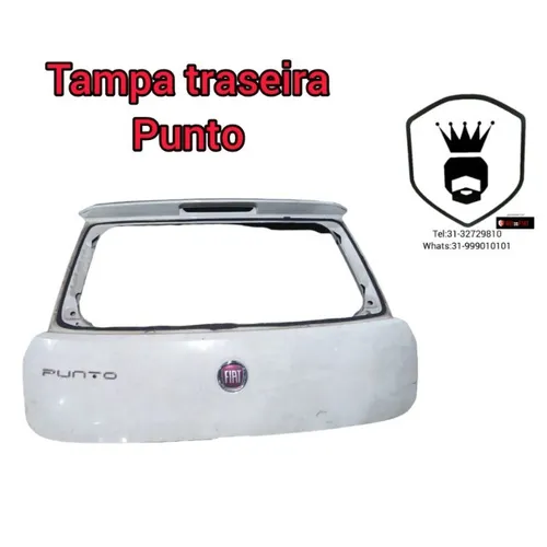 tampa traseira fiat punto