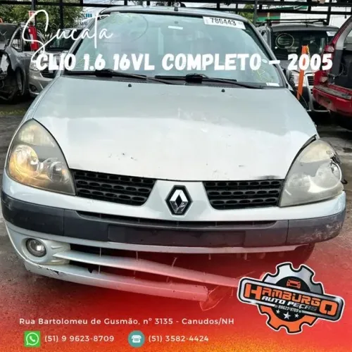 Sucata Clio 1.6 16 vl completo 