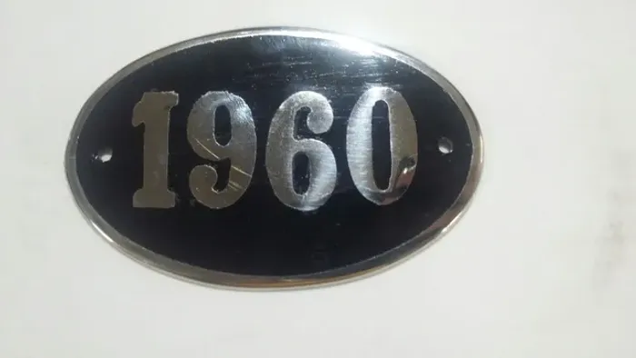 Hastes Suportes Bolachas Datas Ano fusca Placa Plaqueta