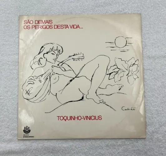Disco de Vinil Toquinho e Vinicius - São Demais Os Perigos Desta Vida
