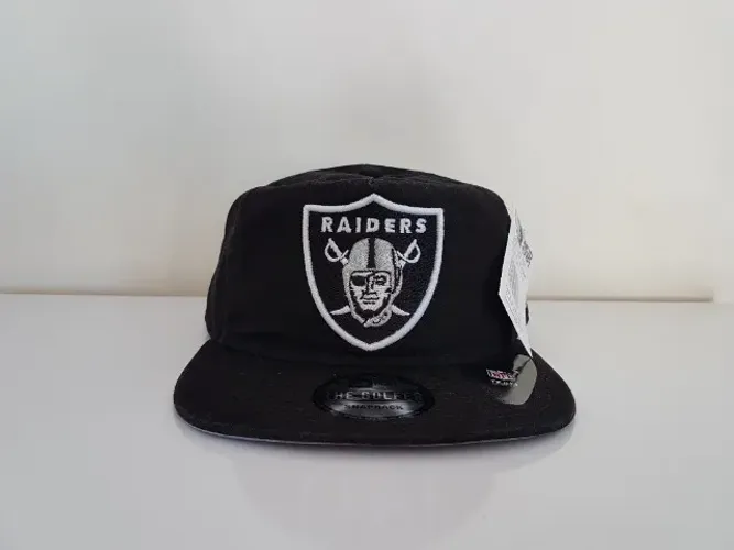Boné New Era Aba Reta NFL Las Vegas Raiders Original