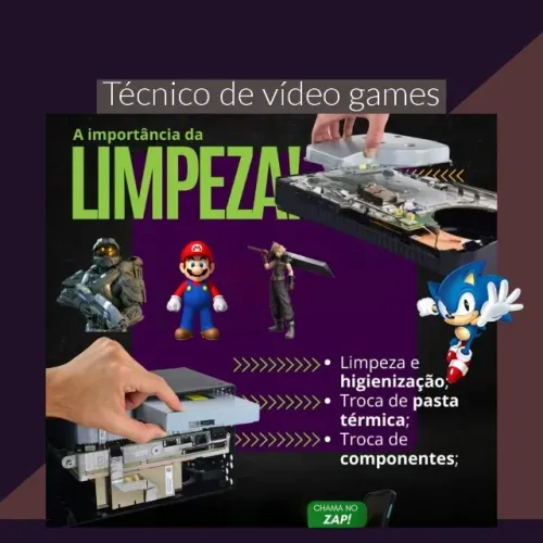 Manutenção de Xbox one