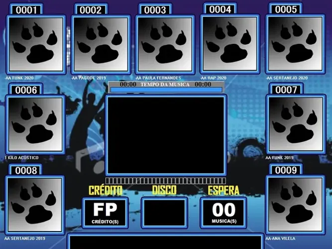 MUSICBOX 9 CAPAS AZUL