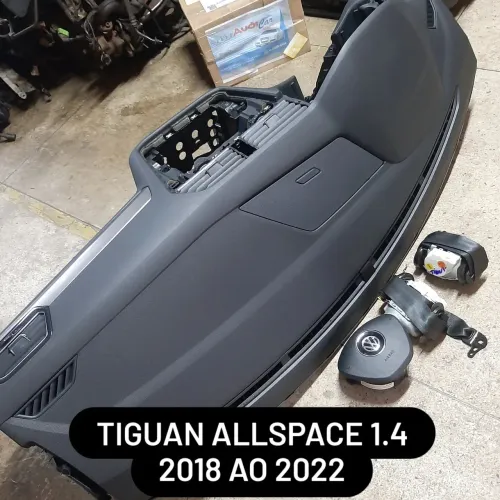 Kit airbag Vw Tiguan 1.4 Allspace 2018 ao 2022, Loja física tudo para o mesmo 