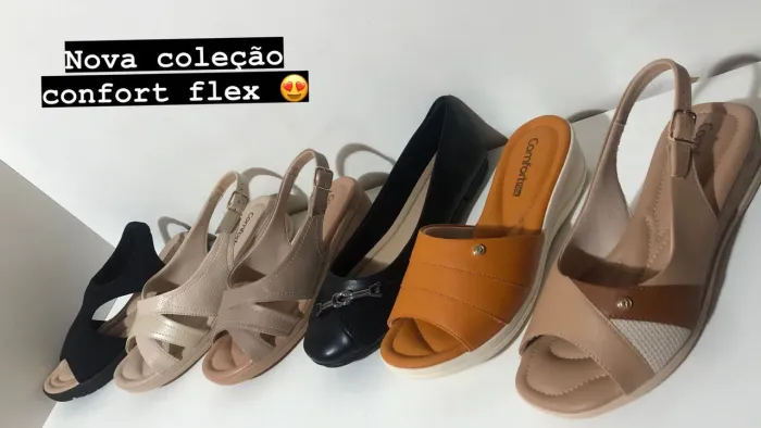Sandalias comfort flex diversas cores e modelos 33/34/35/36/37/38/39/40/41/42