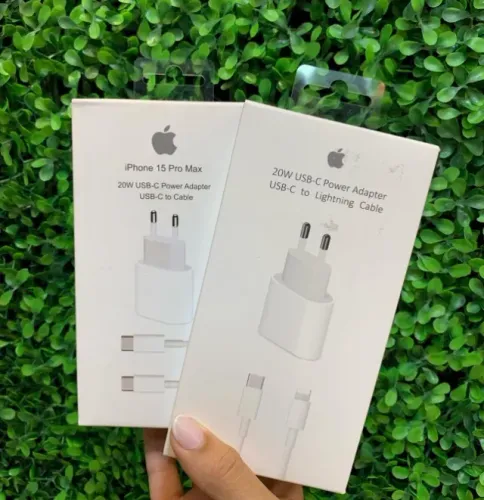 Carregador Turbo para iPhone Cabo+ Fonte USB-c de 20w - Entrega Rápida
