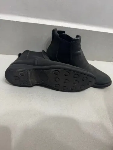 Botas de cano curto pretas