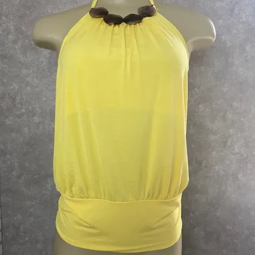 Bata Amarela Blusa Frente Única BCX Tamanho M
