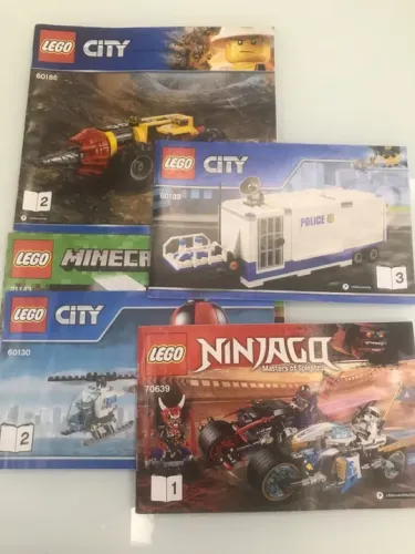 Kit Manual de Lego original