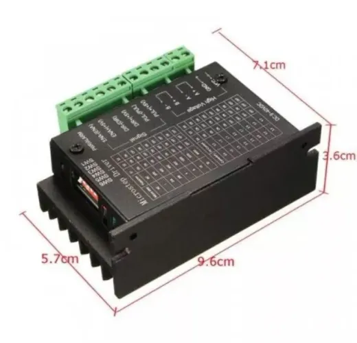 Driver Motor De Passo 4a - Tb6600 9-40v Semi-profissional  Arduino Automação COD-AM227    