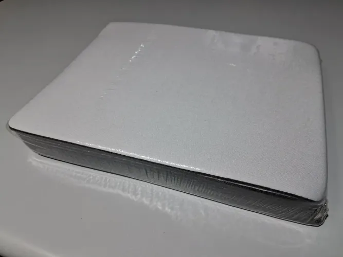 Kit 10 Mouse Pad Retangular Sublimação Branco Antiderrapante.