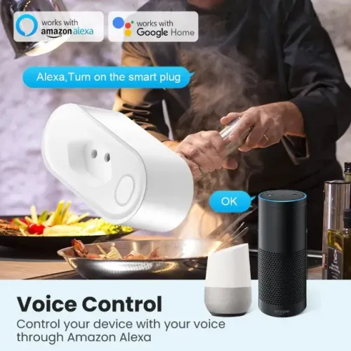 Plug Casa Inteligente Avatto 20a Wi-fi Tuya - Alexa - equipamentos mais pesados.