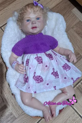 Bebê reborn kit Diandra 