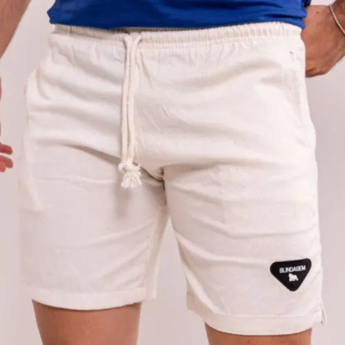 Bermuda Masculina Linho