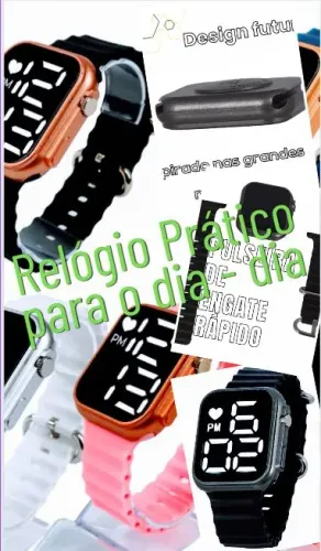 RELÓGIO ? DE PULSO PARA O DIA - DIA